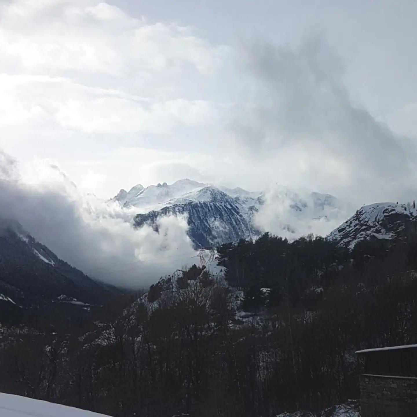 Au Petit Sommet 1 - Appartement Centre Ville 30M2 Modane Esterno foto