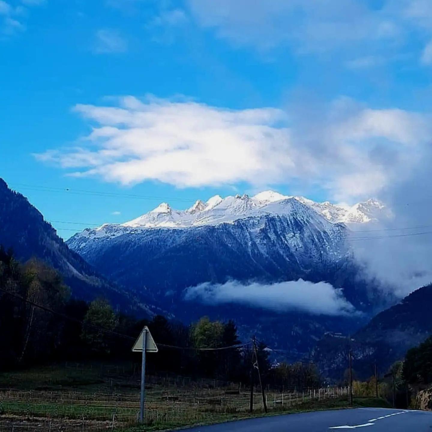 Au Petit Sommet 1 - Appartement Centre Ville 30M2 Modane Esterno foto