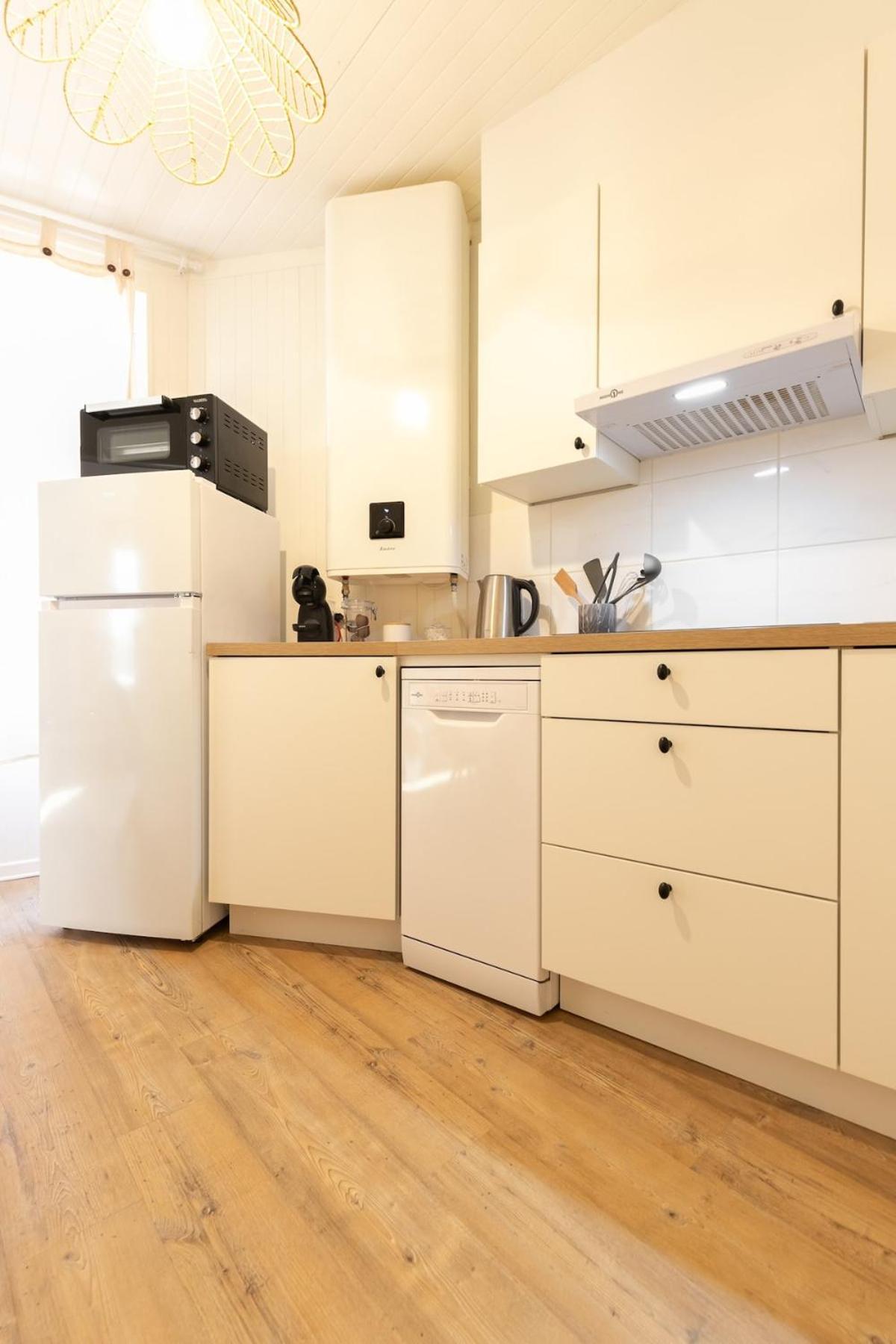 Au Petit Sommet 1 - Appartement Centre Ville 30M2 Modane Esterno foto
